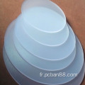feuille de polycarbonate de diffuseur givré / prisme pour la lumière LED
